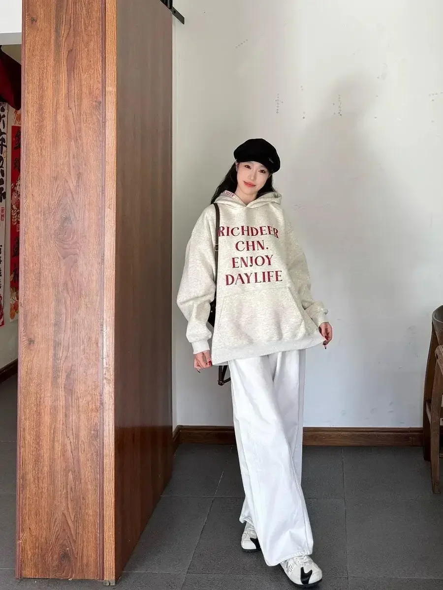 

Женские винтажные белые джинсы Y2k 2000-х годов с высокой талией, прямые широкие джинсовые брюки, уличная мода, женские брюки