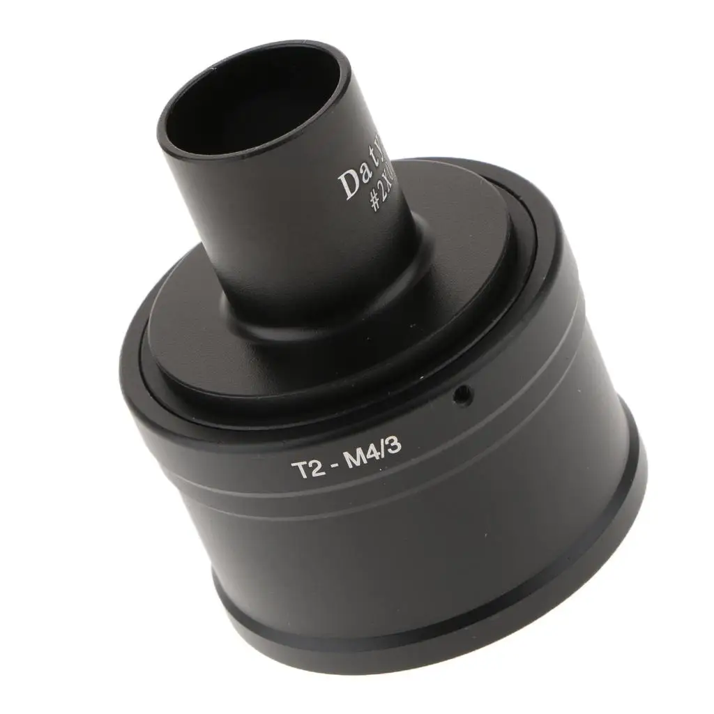 23.2mm Microscope Tube T2 Lens Adapter Metal Camera Connector for Olympus Photography Accessories