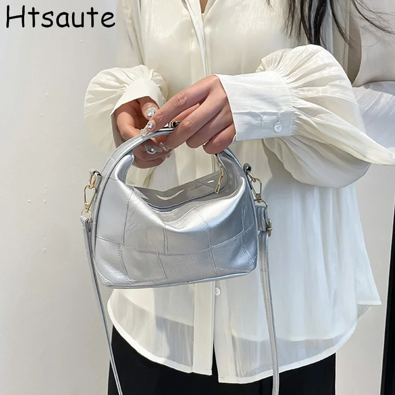 

Mini Handbags For Women New Top-handle Fashionable Texture Women's Fresh and Stylish Summer Hand-held Shoulder Crossbody Bag