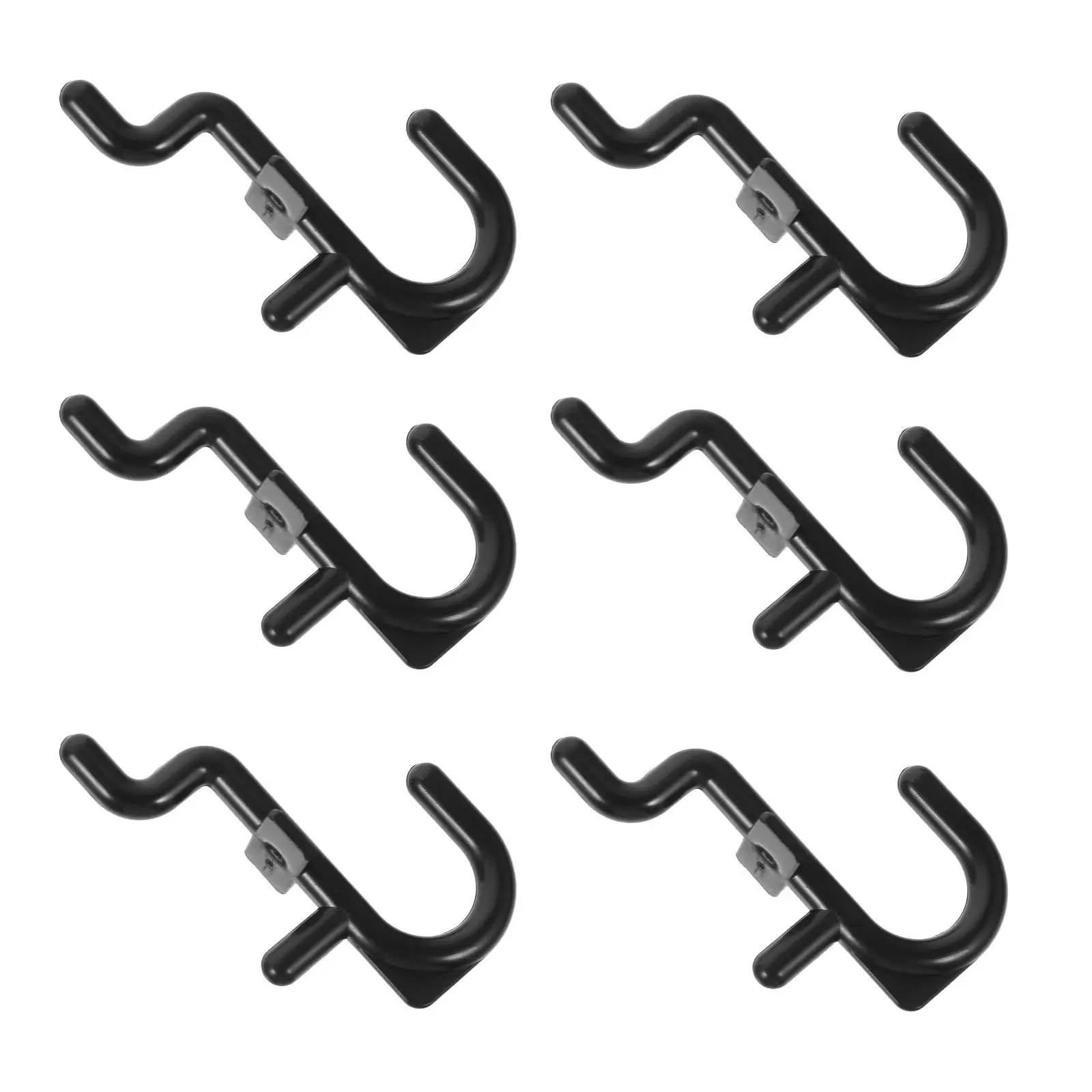 

20pcs Plastic Hooks Pegboard Accessories Utility Shelving Office Storage Kits Heavy Duty Garage Organization