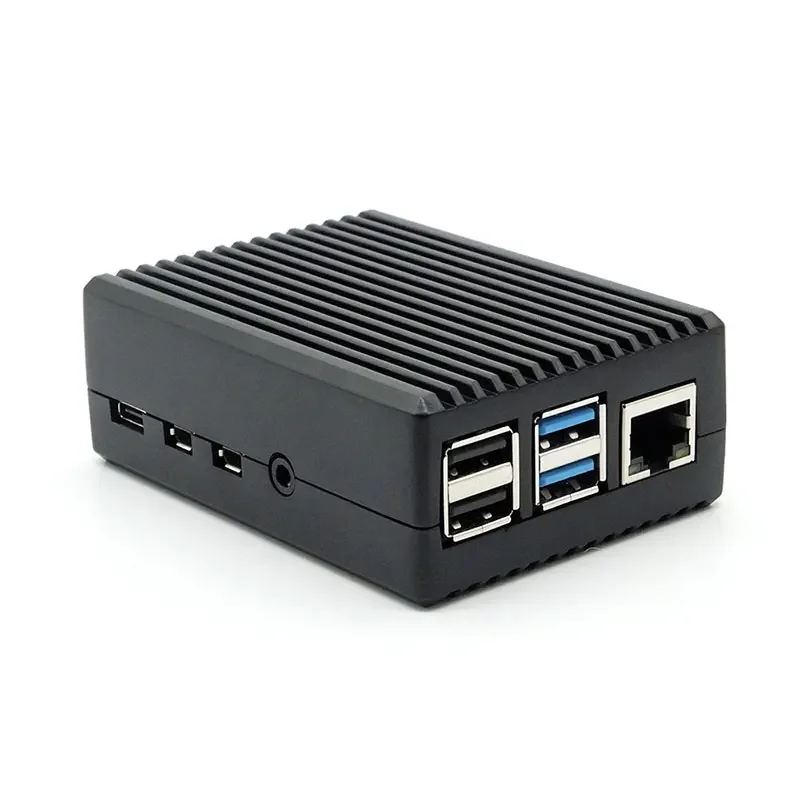 Custodia per dissipatori di calore con ventola di raffreddamento in alluminio Raspberry Pi 4 per Raspberry Pi 4 modello B