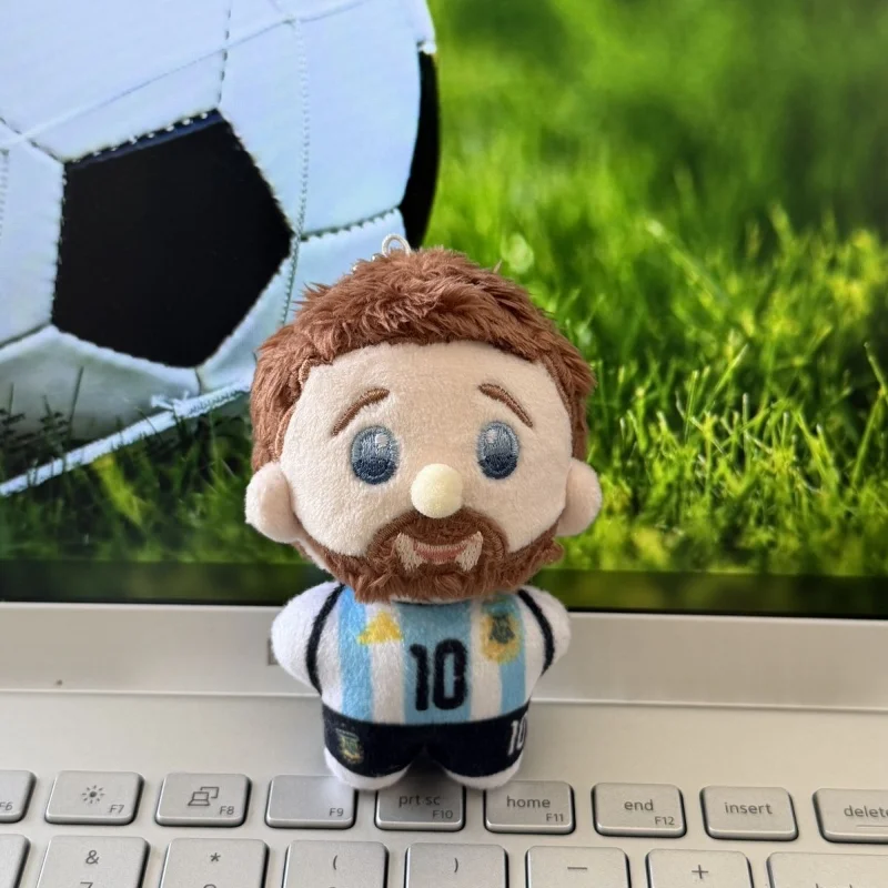 Haaland Bellingham Baumwollpuppe 7,5cm Mini Plüschtier Weltmeisterschaft Souvenir Sammlerfigur Anhänger Taschenanhänger Geschenk für Fans