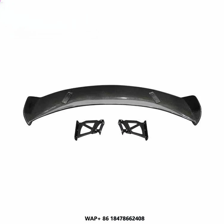 

Factory Wholesale 718 Cayman Boxster Upgrade GT4 Style Tail Wing Carbon Rear Trunk Spoiler for Porsche 718 981 982 Rear Spoiler