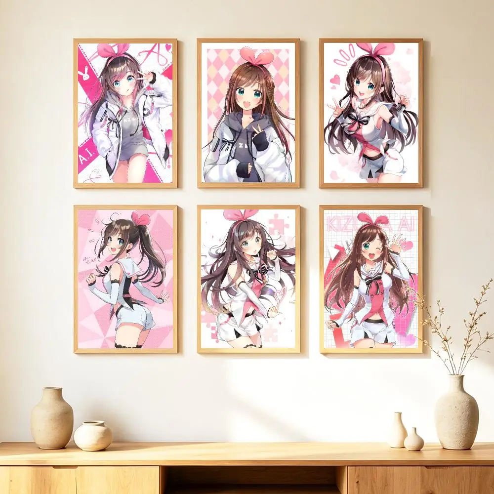 actor Kizuna AI Poster HD Poster Warm Home Decoration Suitable for Bedroom and Living Room Gifts Giving