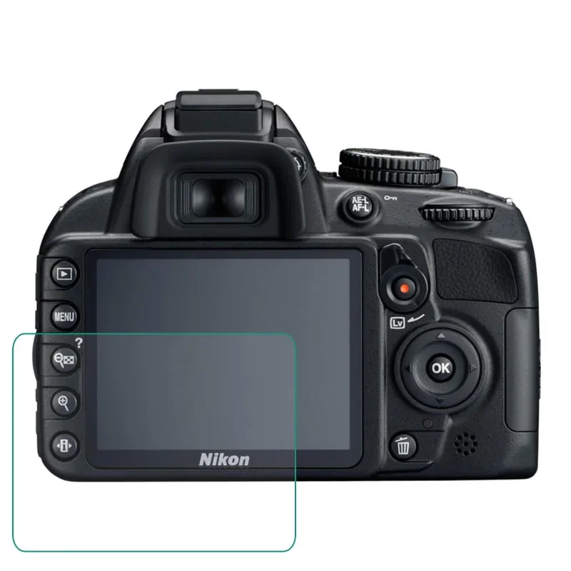 

For Nikon D3100 D3200 D3300 D3400 D3500 Tempered Glass Protector DSLR Camera LCD Screen Protective Film Diaplay Protection Cover