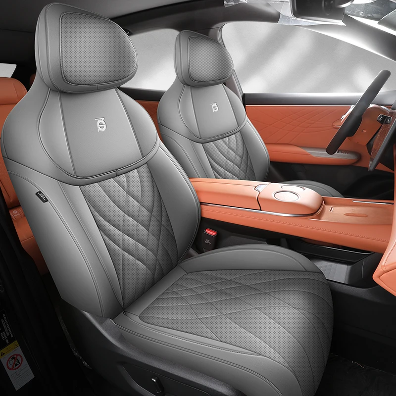 Custom Fit Car Accessories Seat Covers Leather Specific for Changan Deepal S7 S07 EV 2023 with Front and Rear Full Set 5 Seats