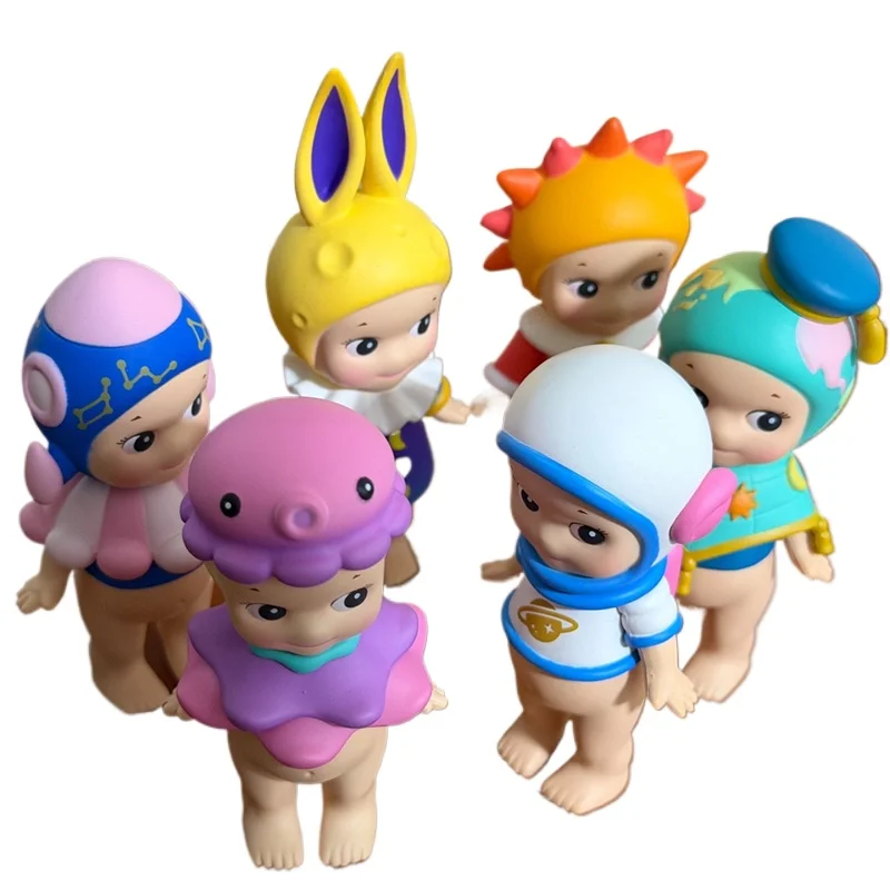 

Cute Angel Space Series Blind Box Anime Figurines,Mystery Boxes Gifts and Toys Desktop Decorations Cute Collectibles