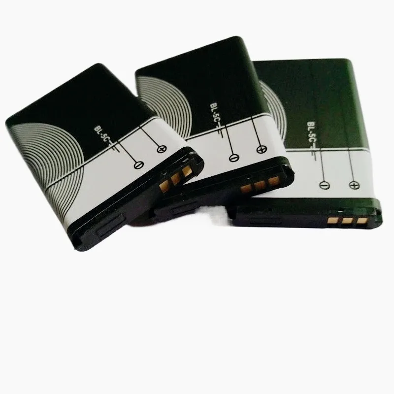 3.7 فولت 1020 مللي أمبير بطارية BL-5C BL5C BL 5C بطاريات قابلة للشحن لنوكيا 2112 2118 2255 2270 2280 2300 2600 2610 3125 3230 #4