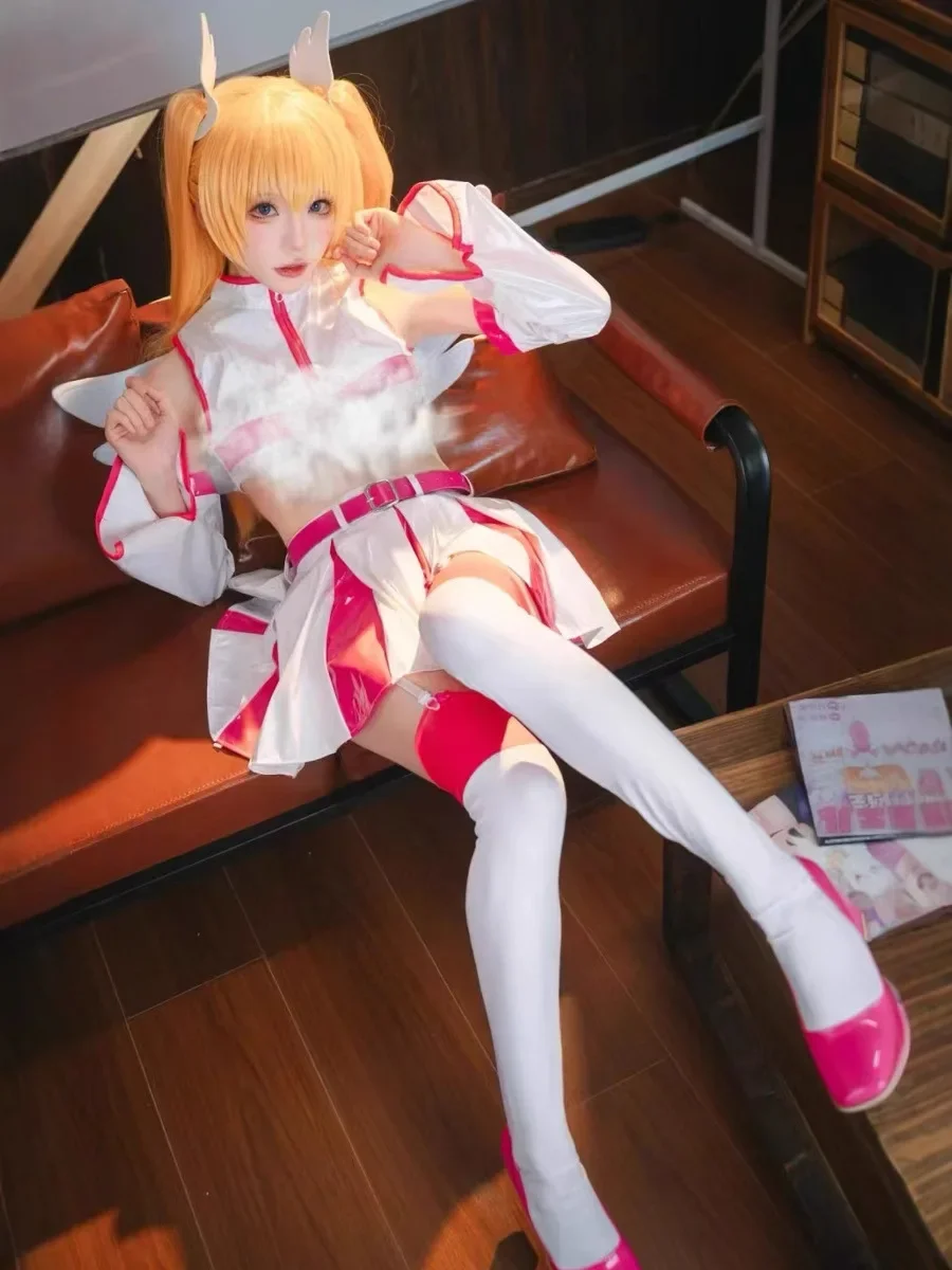 Anime Cosplay Uniforms See Through Babydoll Lingerie For Women, Open Bra Fantasy Miniskirt Nightwear Baby Doll Costumes