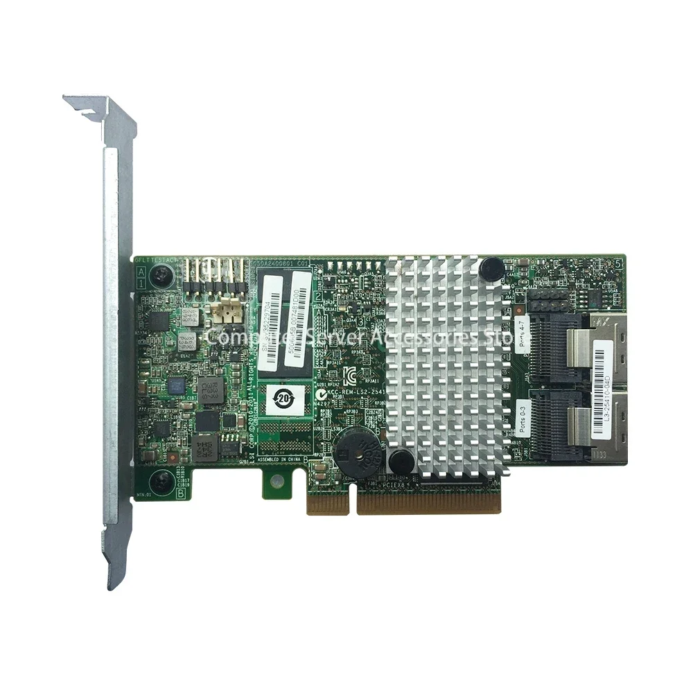 

Original for LSI 9267-8i 2208 RAID Contreller Card PCI-E 2.0 8 Port 512M 6 Gbps SATA/SAS Support RAID 0 1 10 RAID Control Cards