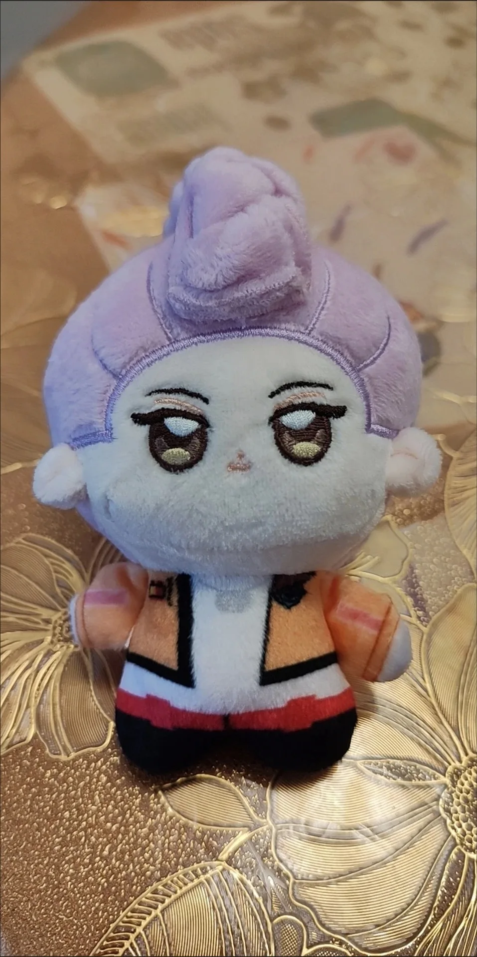 

Kpop Demon Hunters 10cm Plush Doll Set - Rumi Mira Zoey Saja Jinu Abby - Mystery Romance Baby Doll Toy Gift For Boys Hot Toys