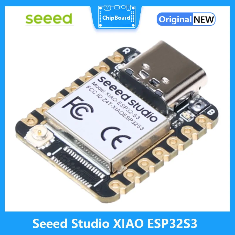 

Seeed Studio XIAO ESP32S3-2,4 ГГц WiFi, BLE 5,0, двухъядерный, поддержка зарядки аккумулятора, энергоэффективность и богатый интерфейс