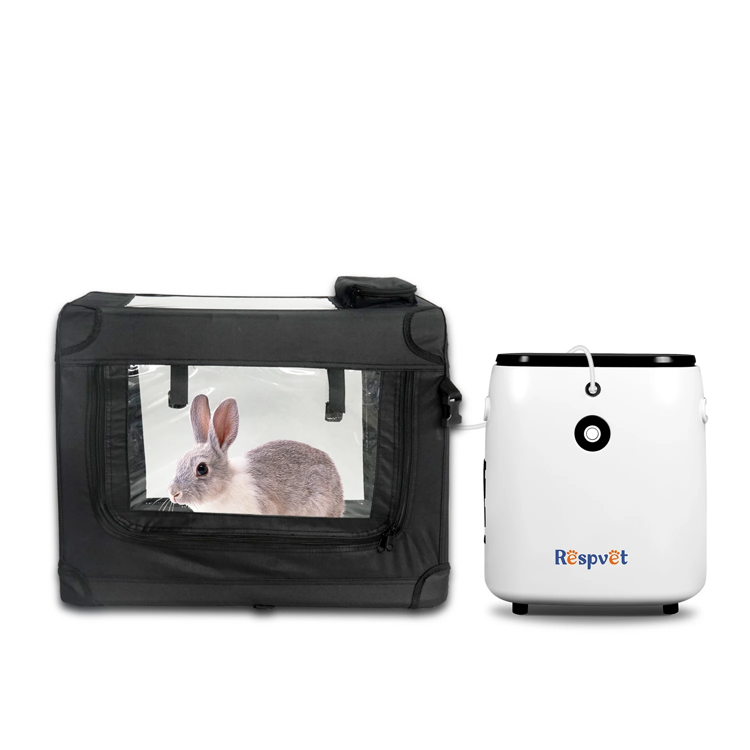 2026 Longfian Vet with 1-7L Flow Oxygen Concentrator for Dog Cat Therapy and Animals Incubatorin stock