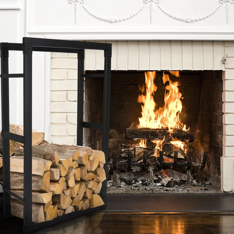 

removable rack, outdoor storage rack, multi-size and multi-style rack, fireplace bracket