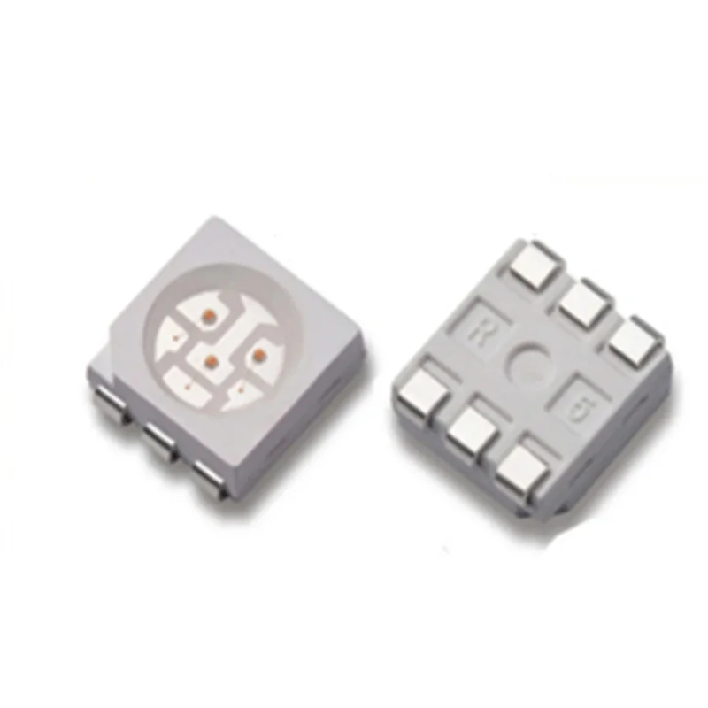 50PCS 5050 RGY LED PLCC-6 Common Anode ( RED + GREEN + YELLOW ) 0.2W 60mA light beads lamp