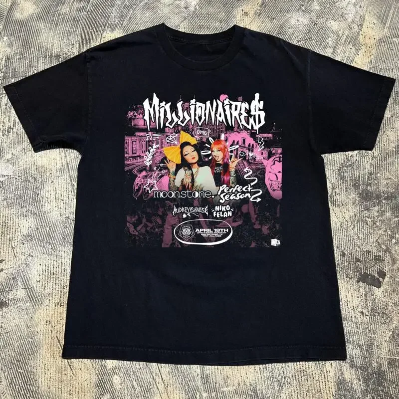 Millionaires Band LiveIN RBC 19th April T Shirt Full Size S 5XL