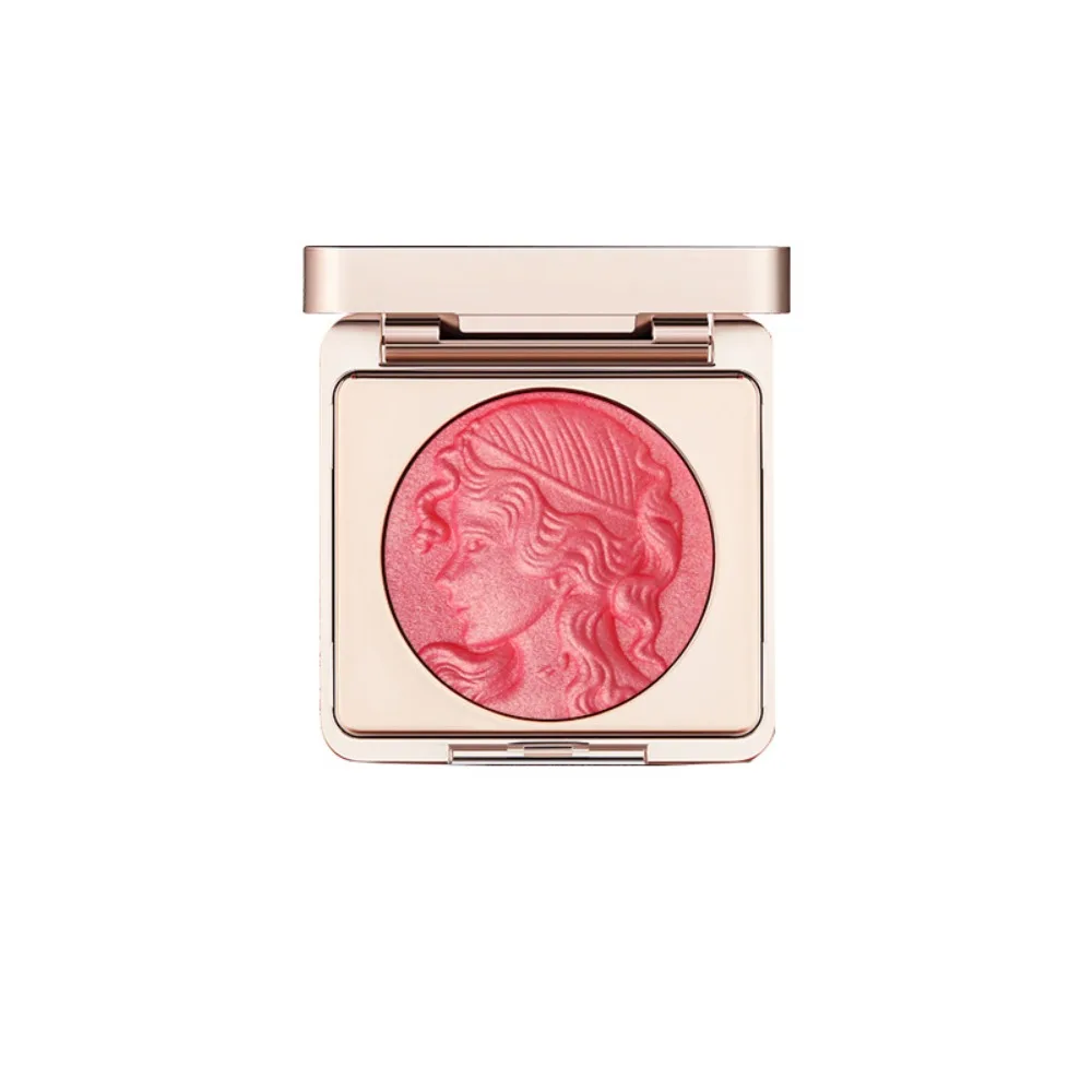 

Waterproof Velvet Matte Peach Rouge Long Lasting Sweatproof Rose Cheek Tint Blusher Bright Natural Monochrome Blush Palette