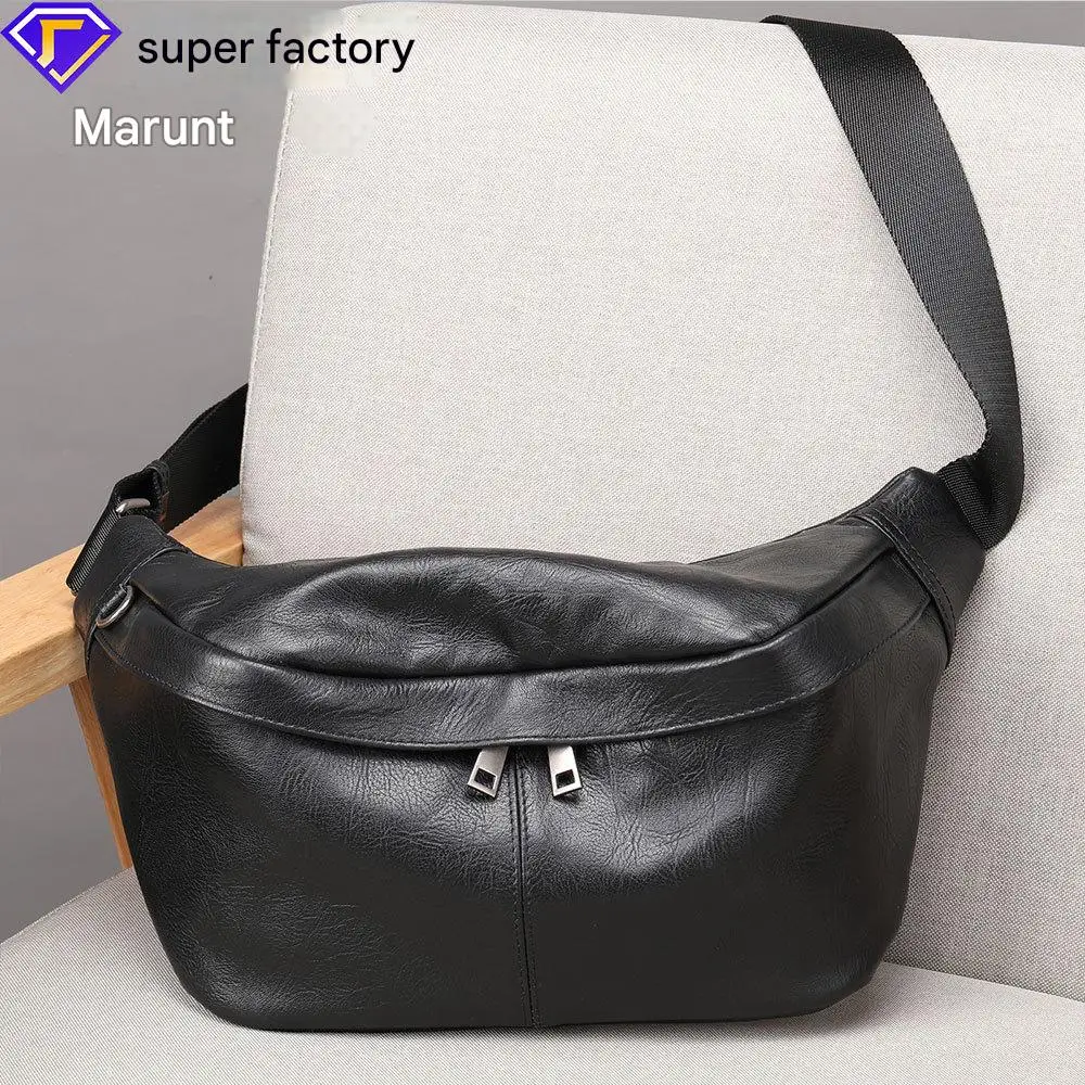 marant-fashion-top-layer-cowhide-men's-chest-bag-wear-resistant-outdoor-genuine-leather-waist-bag-men