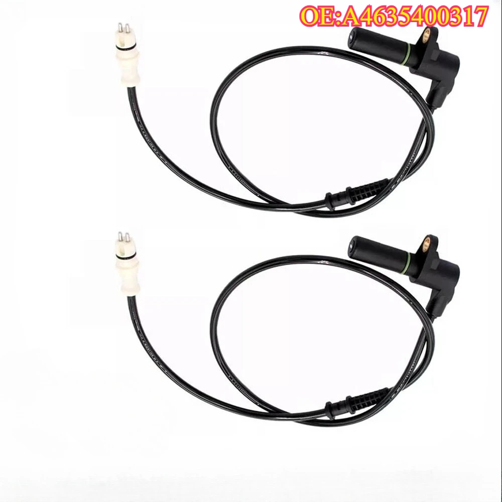 

High quality New For A4635400317 4635400317 1 Pair Front Left & Right ABS Wheel Speed Sensor for Mercedes-Benz