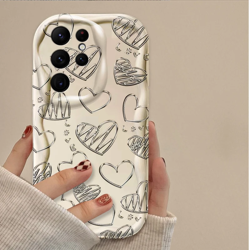 Love Bows Phone Case For Motorola Moto E14 G24 G15 G75 G35 G05 R13 G54 G14 G34 G84 G53 G52 E22 Edge 50 Pro Ultra Fusion 4G 5G