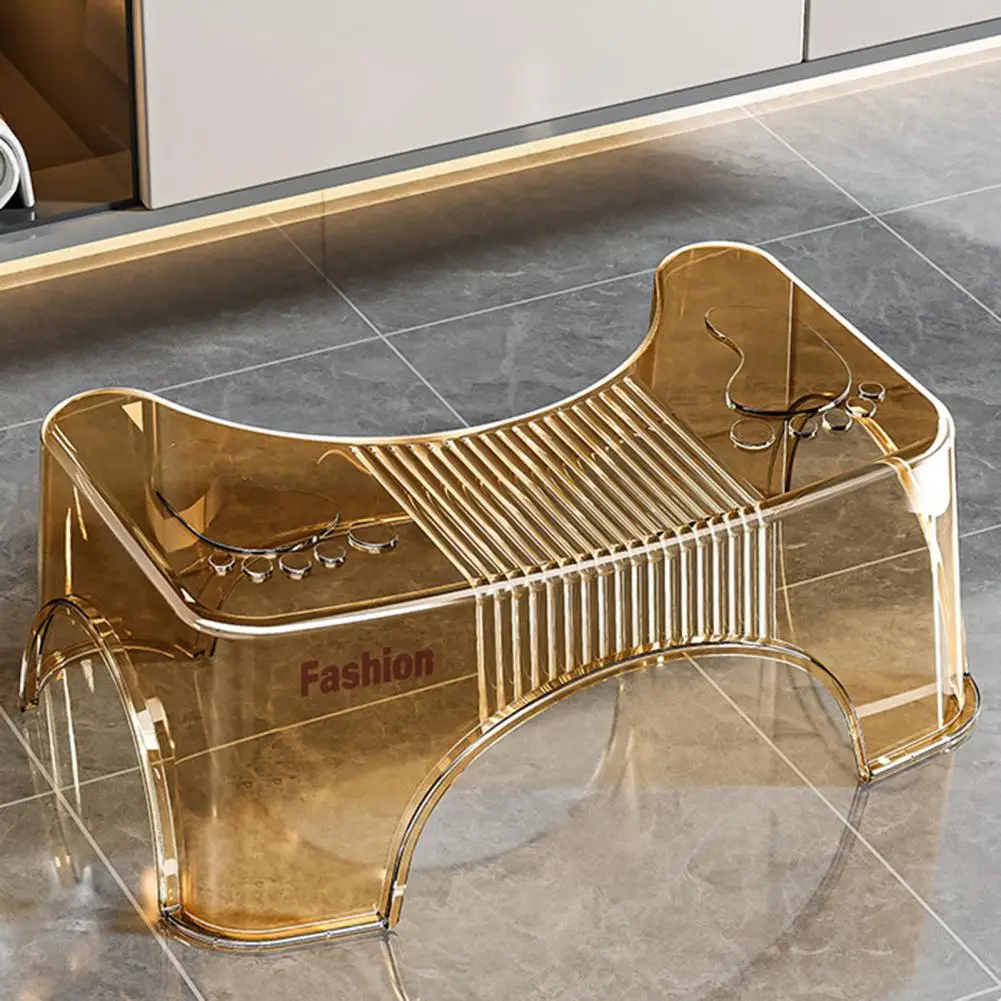 Foot Stool For Toilet Pregnancy Toilet Stool Bathroom Safety Stool with Anti-slip Design Widened Base Bathroom Accessories