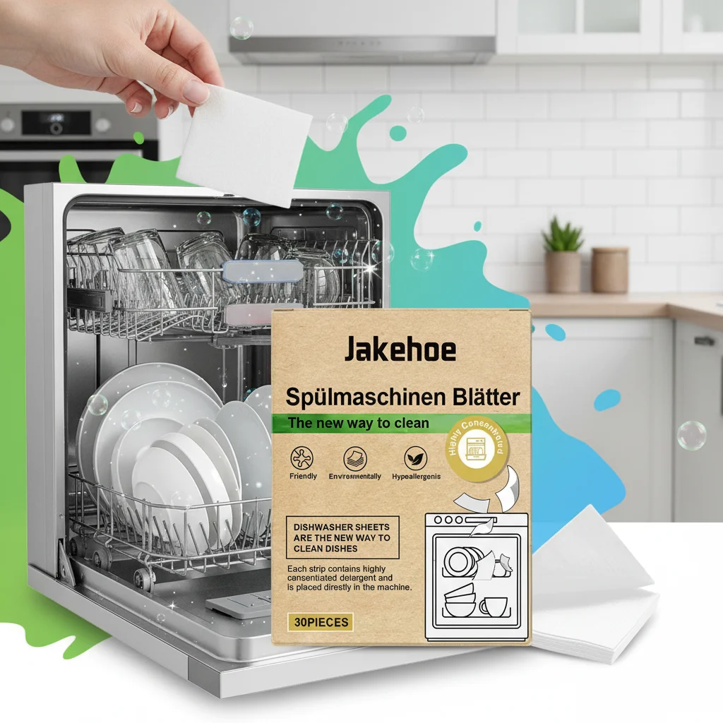 Household Dishwasher Tablets Gentle Degreaser Remove Oil Stains Polish Tableware All in One Daily Kitchen Dishwash Essentials
