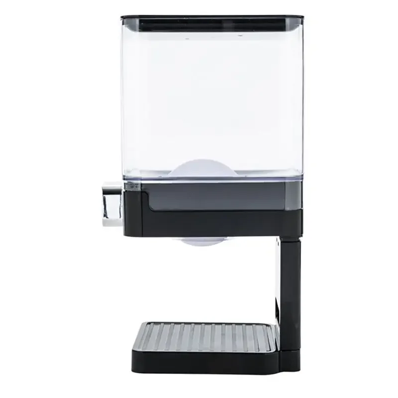 3.7L Grain Dispenser Tank Cereal Machine Food Cans Storage Box Dried Fruit Snack Can Container Home Kitchen Storage Jars Tools