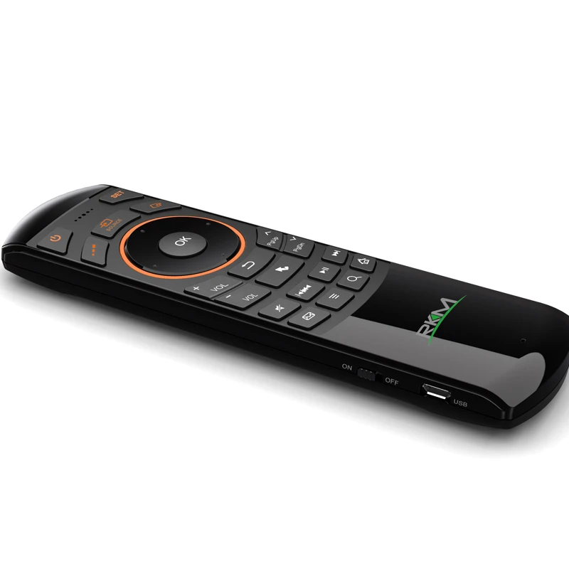 Wholesale(10pcs/lot) MK705 Wireless Fly Air Mouse 2.4G Remote Control IR Learning