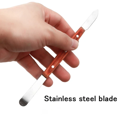 Imagen 2 del producto Espátula de yeso para laboratorio Dental, cúter de cera, cuchilla, herramienta de dentista para Material de impresión, equipo de laboratorio Dental