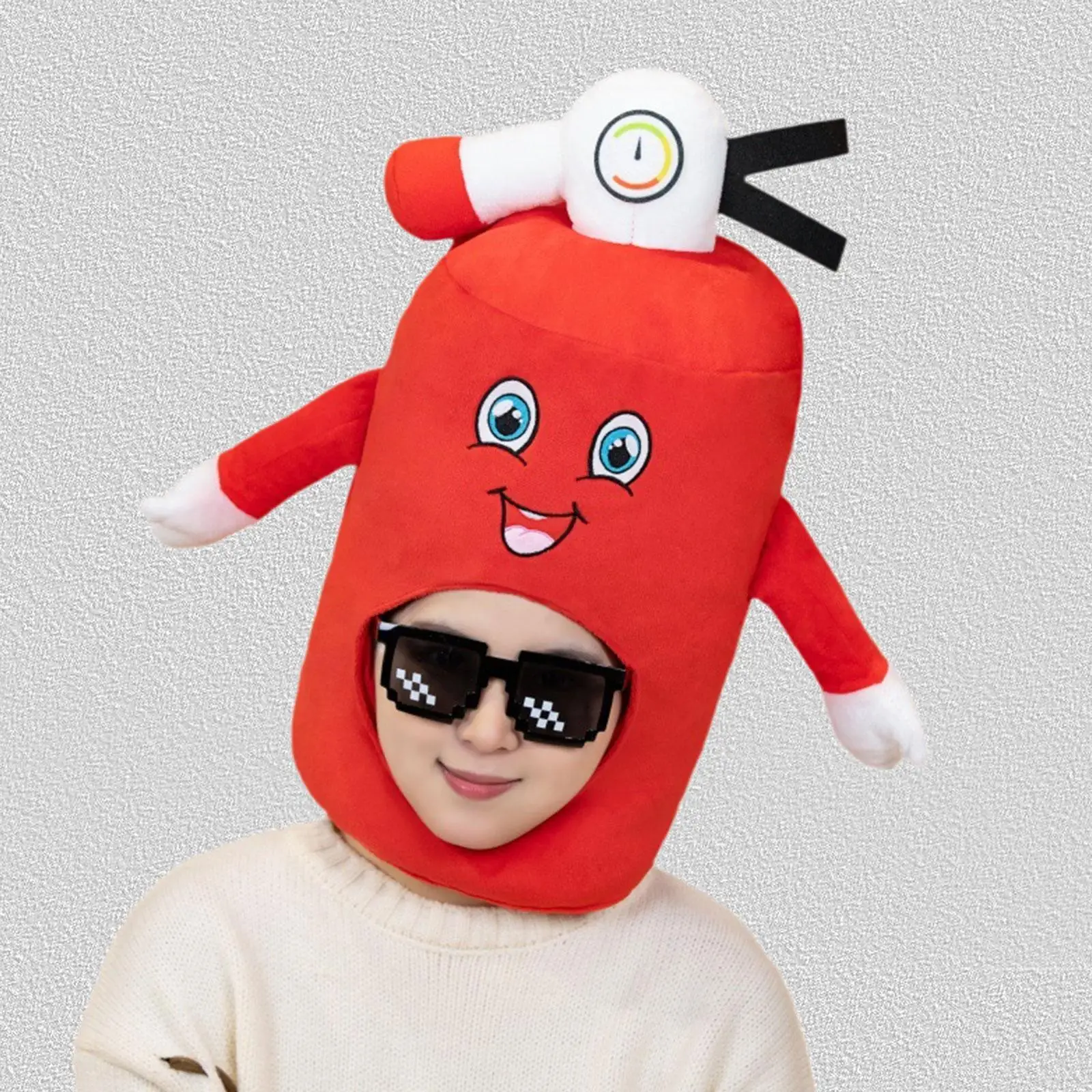 Extinguisher Hat Creative Cute Headwear Costume Accessories Photo Prop for