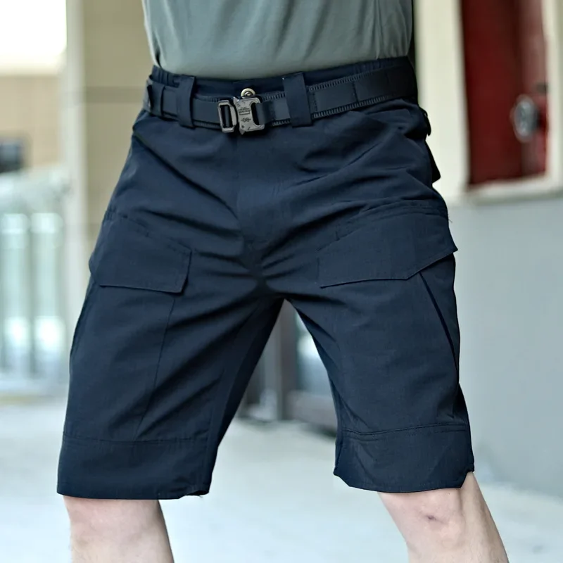 Men\'s shorts summer Tactical Cargo Shorts Quick Dry Man Trousers Wear-resistant Breathable Beach Shorts