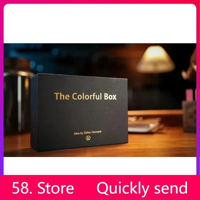 

New 2025 The Colorful Box by Didier Clement & TCC Magic - Magic tricks ( 58 Store Download )