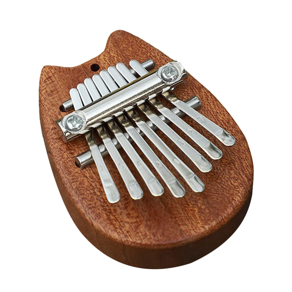 

Wooden Kalimba 8 Keys Thumb Piano Mini Wooden Thumb Piano Mini Finger Piano mini thumb piano mini kalimba