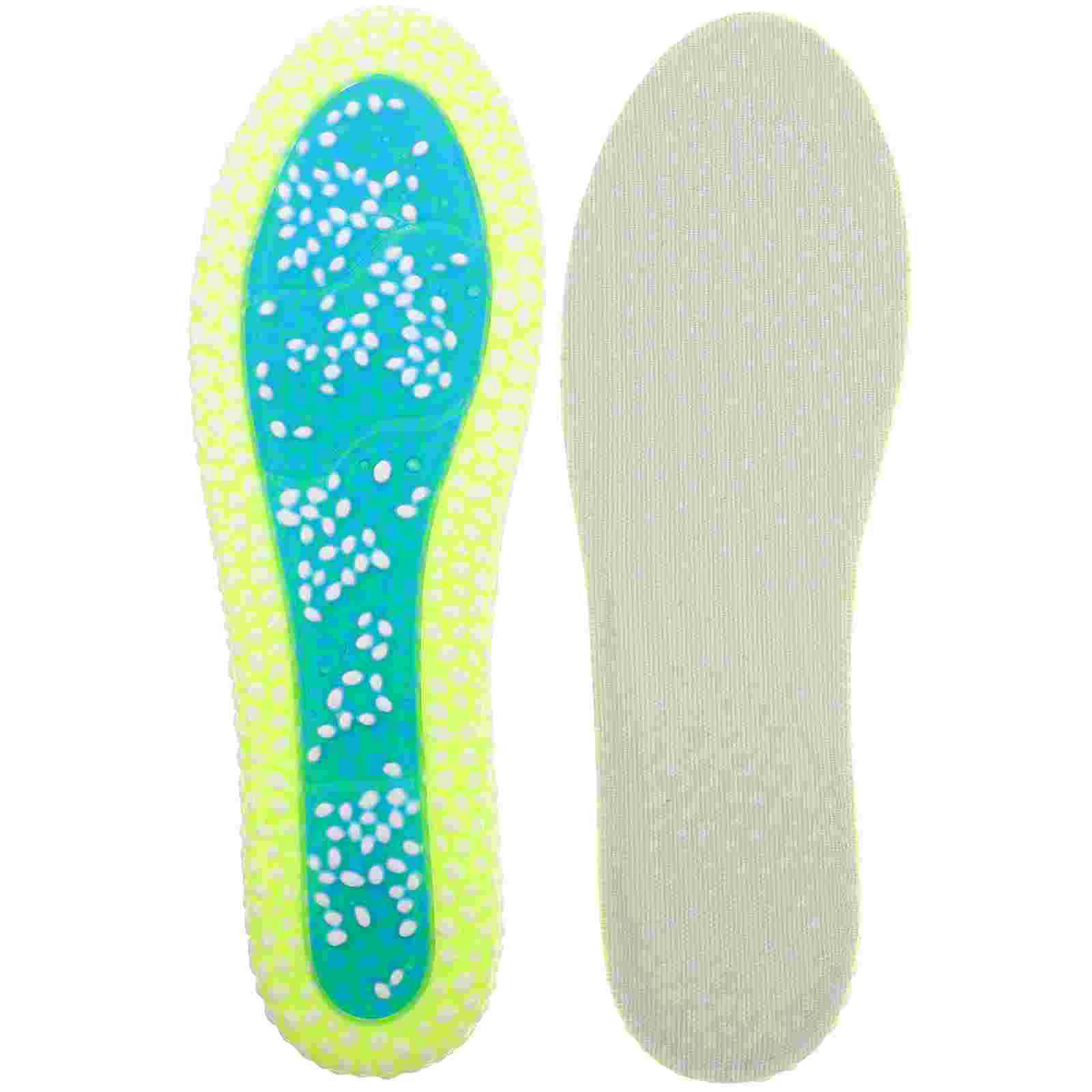 

Sports Insole Insoles Shocks Absorption Shoe Inserts Shoes for Women Breathable Green Women's