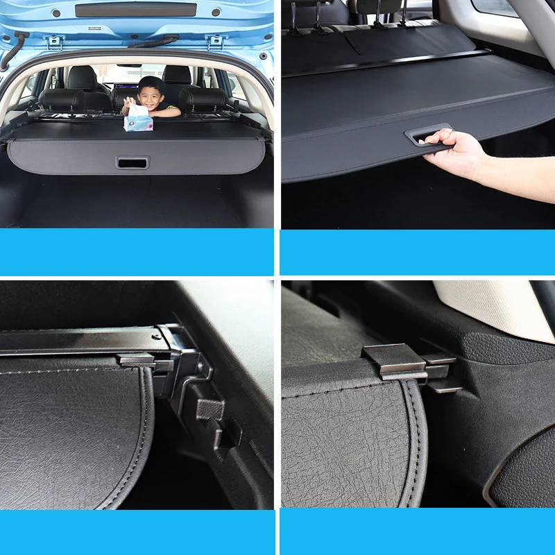 Car Rear Trunk Curtain Cover Rear Rack Partition Shelter Interior Car-Styling Decoration Accessories For Haval Jolion 2021