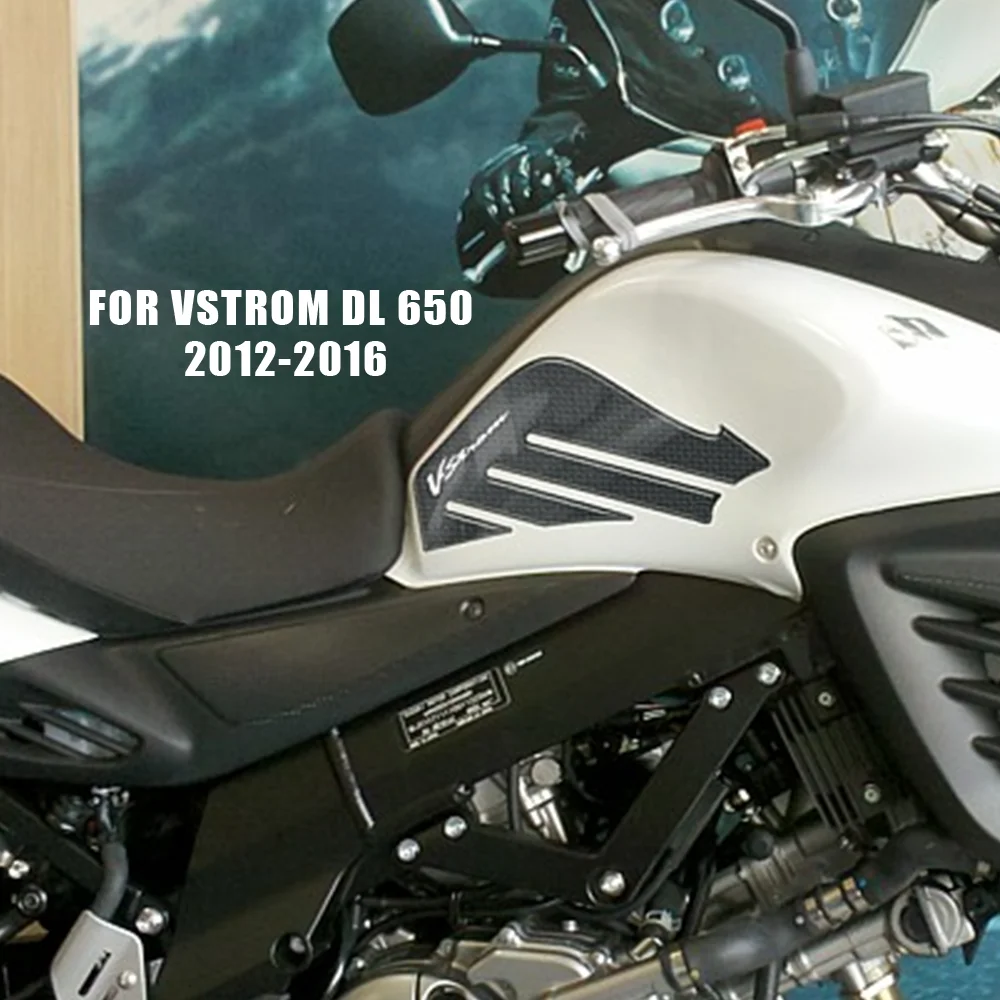 

Motorcycle Accessories Waterproof Protective Sticker 3D Epoxy Resin Protective Sticker For VSTROM DL 650 anno 2012-2016