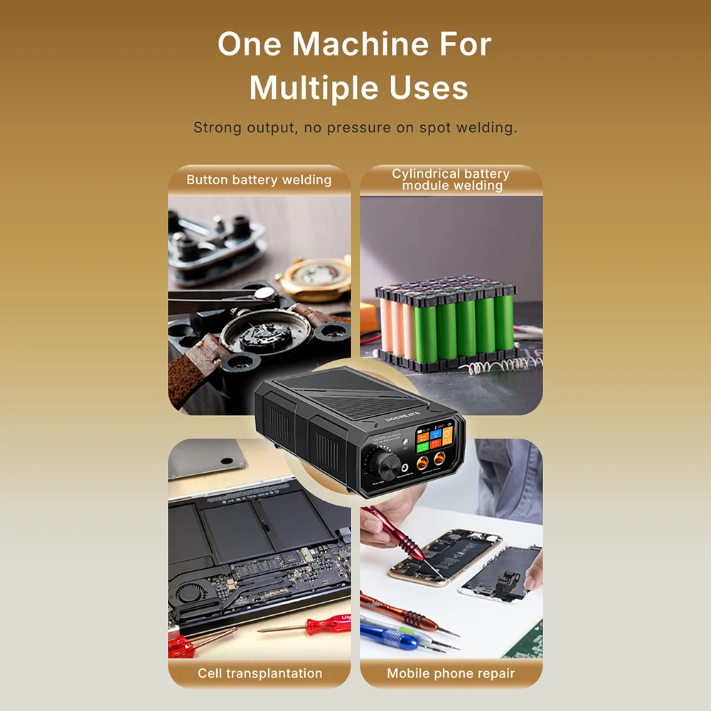 10000 واط المحمولة دواسة بقعة لحام TK-20P نوع-C قابلة للشحن 18650 بطارية ليثيوم لتقوم بها بنفسك النيكل ورقة ماكينة لحام نقطي