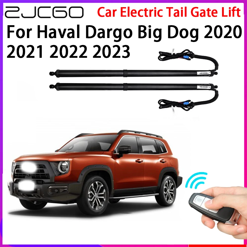 ZJCGO Car Automatic Tailgate Lifters Electric Tail Gate Lift Assisting System for Haval Dargo Big Dog 2020 2021 2022 2023