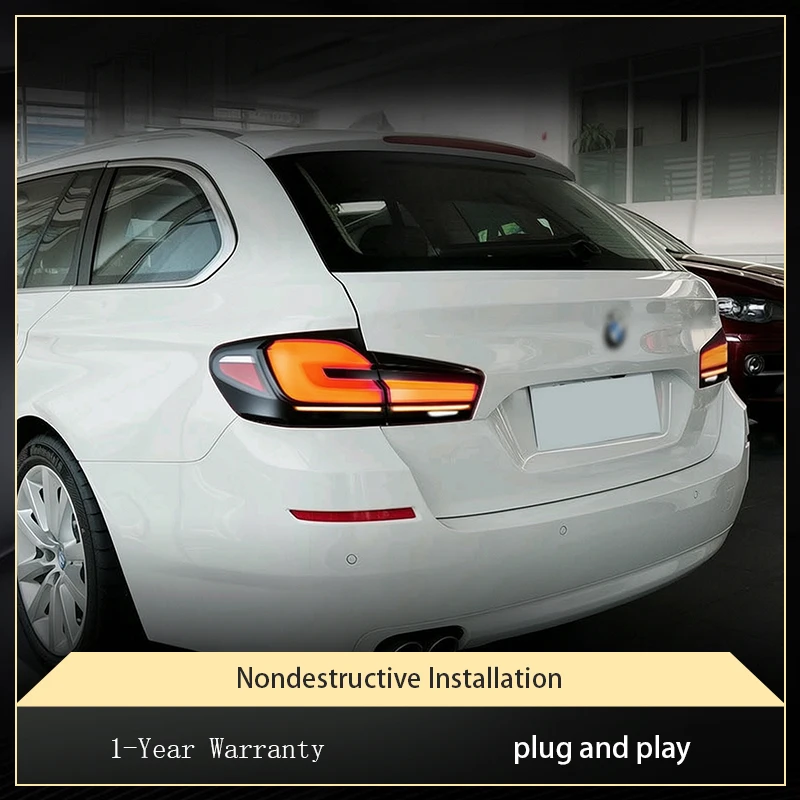 Auto Tool Lights For BMW 5 Series 2011-2017 F11 Station Wagon 520i 528 530i Tail Lamp Modified DRL Taillight LED Car Accessories