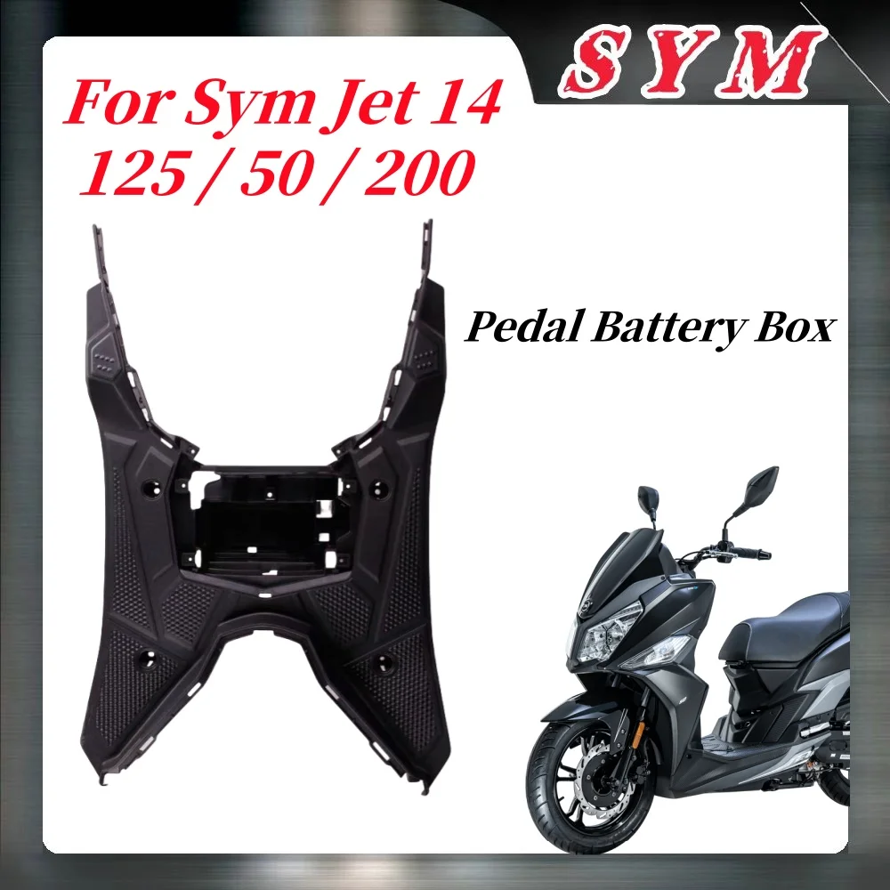 

For Sym Jet 14 125 / 50 / 200 Motorcycle Pedal Battery Box Sym Jet 14 125 / 50 / 200
