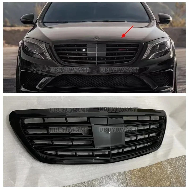 For W222 Grille S65 Look Grille S63 Type Grille For S-Class 2014y-on S320 S400 S500 S600