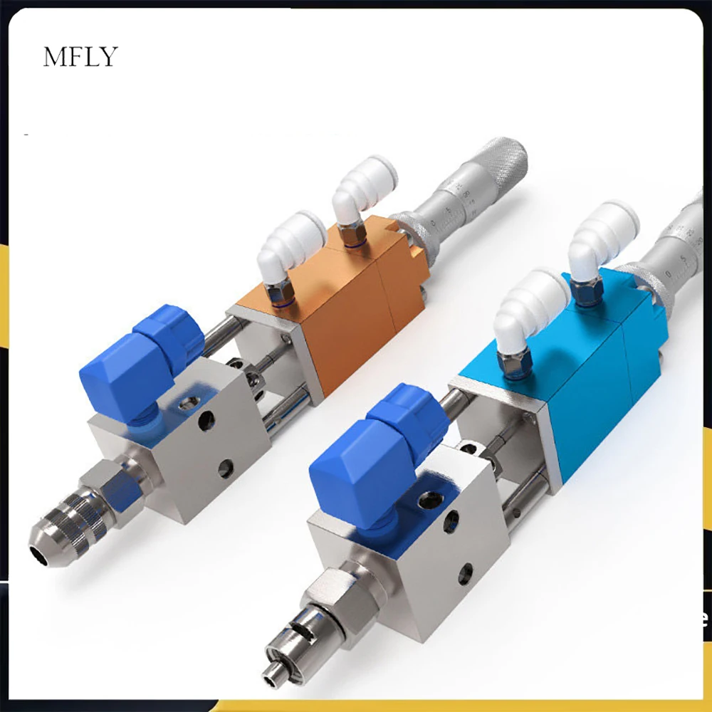 

Пневматический прецизионный дозирующий клапан для УФ-клея 0,001 мл Y QLH-21B