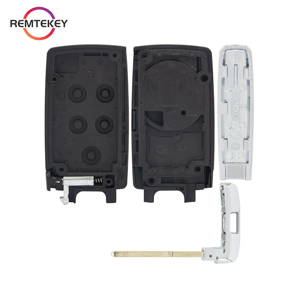 REMTEKEY Smart Key Shell Case FCC KOBJXF18A 5Button for Land Rover Range Rover Sport Jaguar XF XJ EX F-Pace F-Type 2018 2019