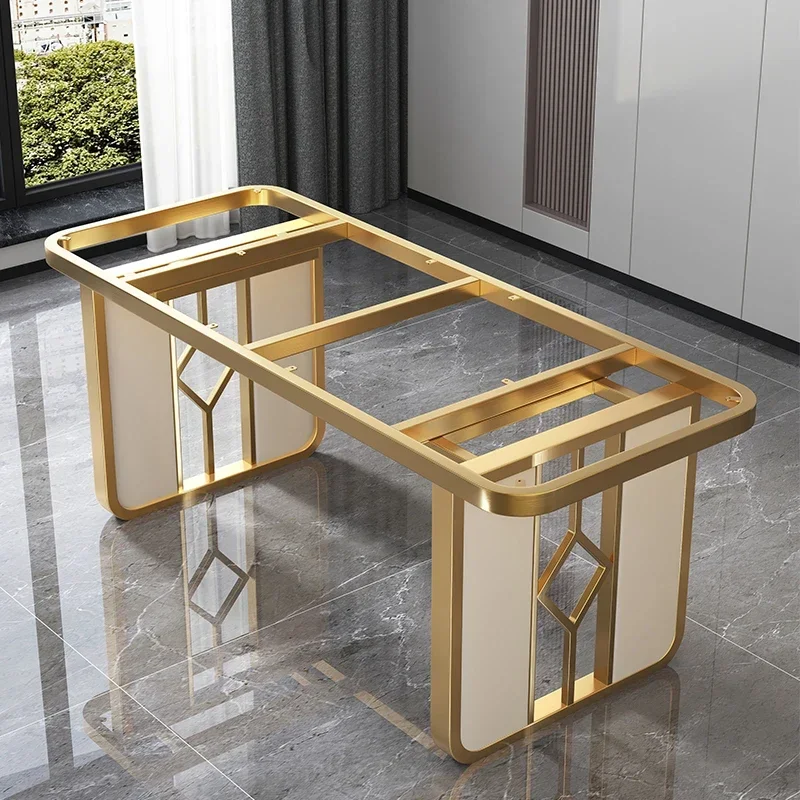 Italian light luxury stainless steel table legs table feet table rack bracket