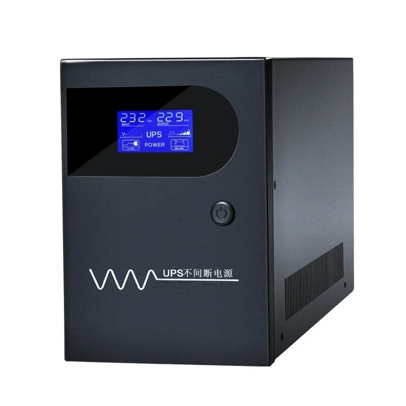 

UPS power supply 3000VA/1800W computer, printer backup power supply