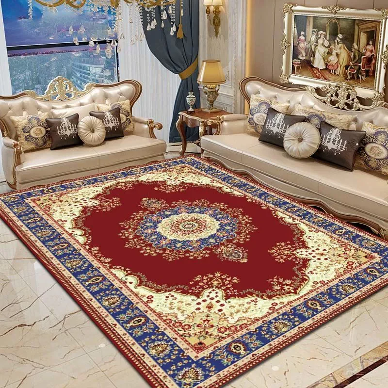 Bohemian Anti Slip Carpet for Living Room ,Floor Bedroom Big Size Rugs, Sofa Mats, Study,Home Decoration Carpets for Living Room