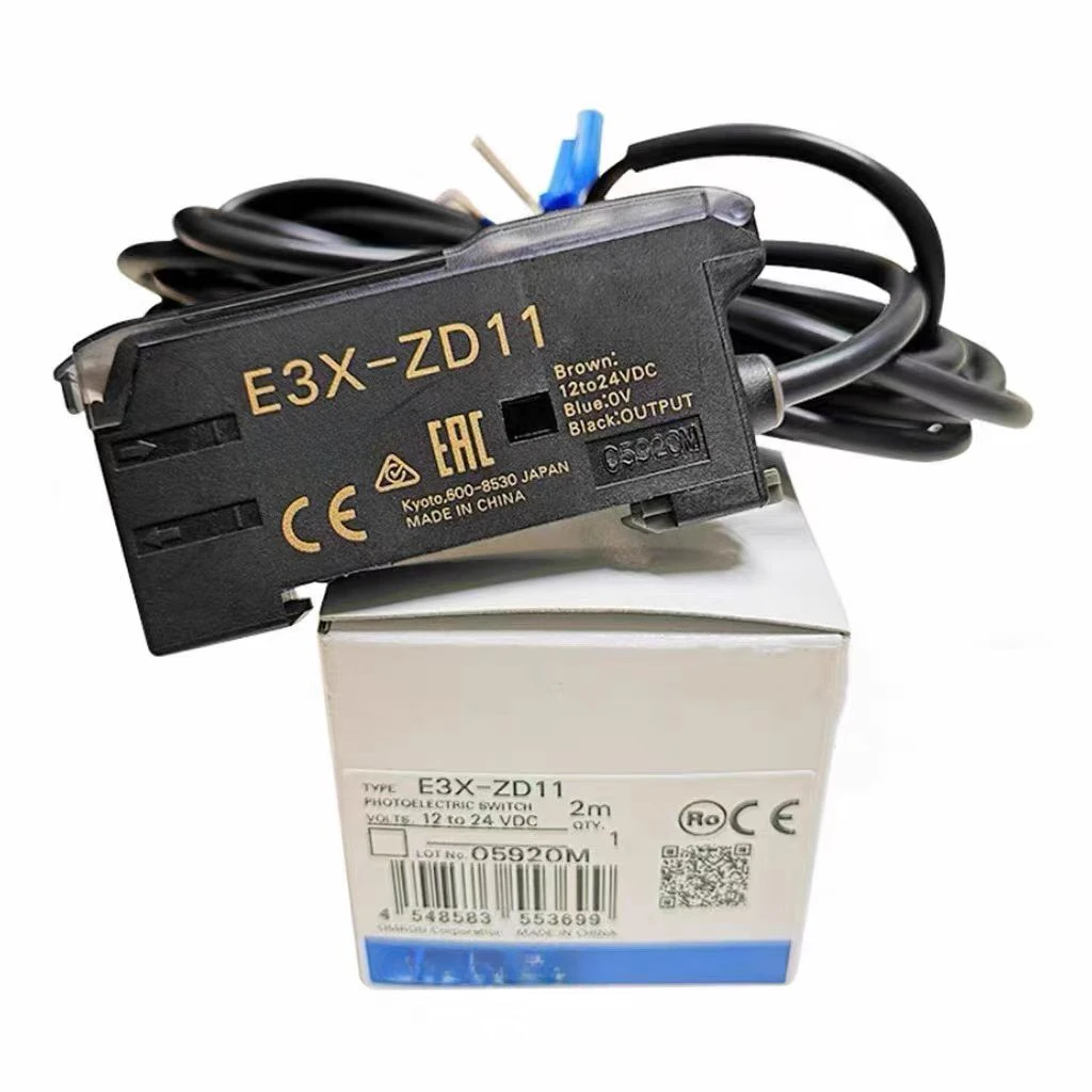 Original brand fiber amplifier E3X-NA11/E3X-NA41/E3X-ZD11/E3X-HD10/E3X-ZD41 Suitable for Omron equipment