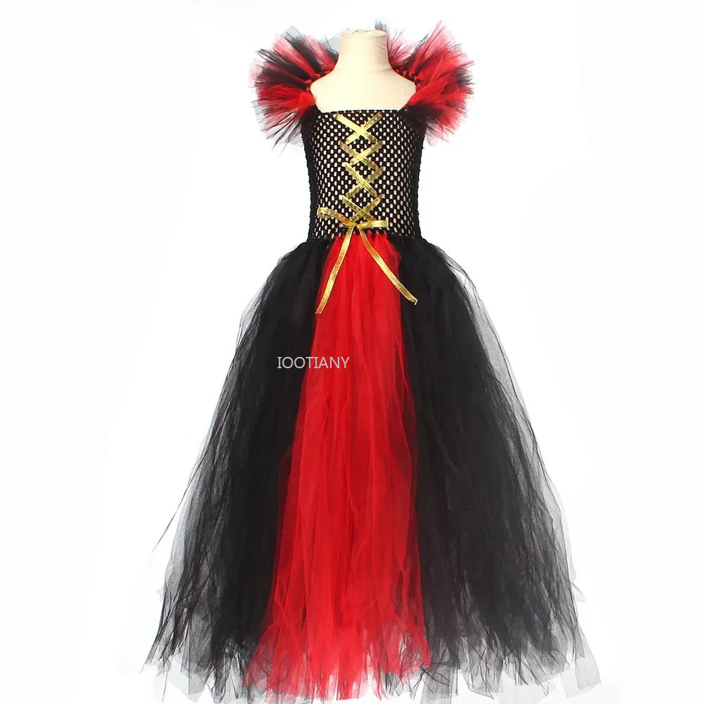 Neue gotische Vampir Prinzessin Kleid Tutu Kleid Imp Cosplay Kostüm Festival Anzug Karneval Party Hexe Bühne Leistung Kostüm