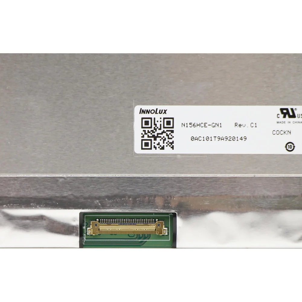 Imagem -04 - Fhd Ips Lcd N156hce-gn1 Fru 01yn165 para Lenovo Caber Nv156fhm-n65 B156han09.0 sem Furos de Parafuso 15.6 72 72 72 Cor