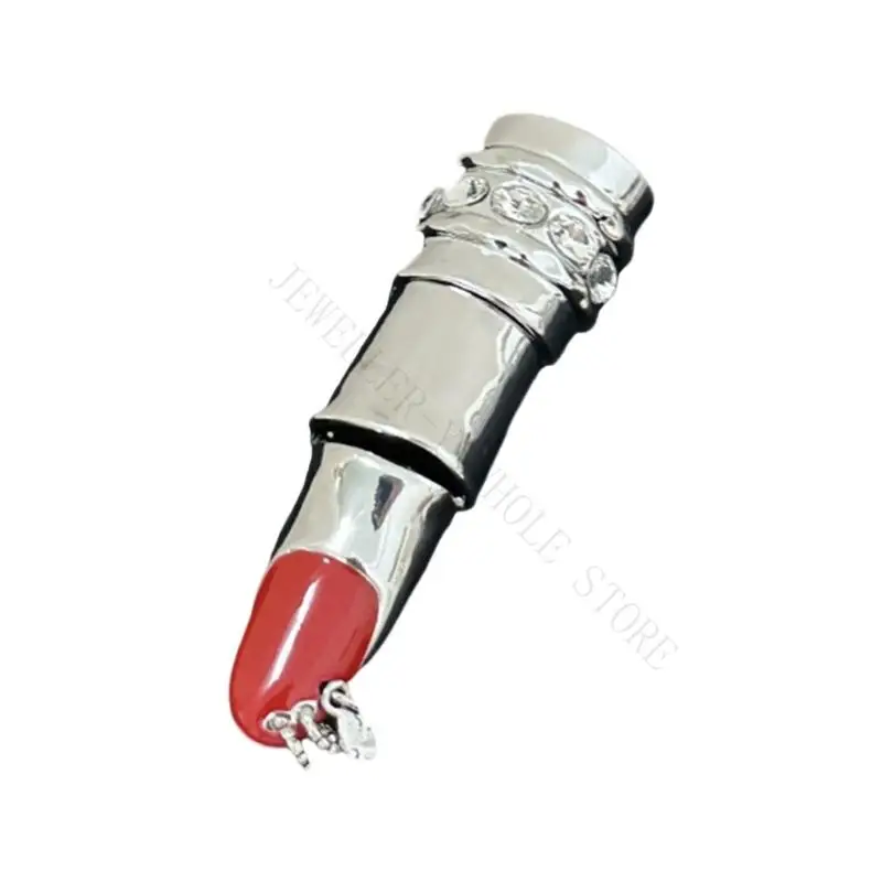 R7UF Unique Connected Finger Ring Copper Adjustable Size For Parties Festivals